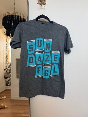 Florida Georgia Line Concert Tee with Turquoise 'SUNDAZE' Graphic
